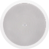 QSC AD-C.SUB-WH AcousticDesign 6.5-inch dual voice-coil ceiling subwoofer, white