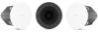 QSC AD-C10T-HPZB-WH 10-inch high-power zero-bezel ceiling loudspeaker, white