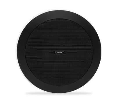 QSC AD-C4T-BK AcousticDesign 4.5-inch two-way ceiling loudspeaker, black