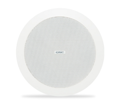 QSC AD-C4T-WH AcousticDesign 4.5-inch two-way ceiling loudspeaker, white