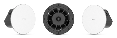 QSC AD-C4T-ZB-WH 4.5-inch two-way zero-bezel ceiling loudspeaker, white