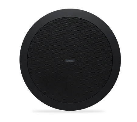 QSC AD-C6T-BK AcousticDesign 6.5-inch two-way ceiling loudspeaker, black