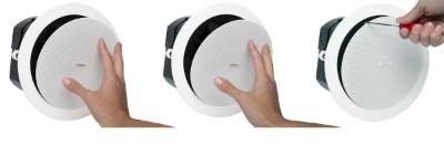 QSC AD-C6T-LP 6.5-inch two-way low-profile ceiling loudspeaker