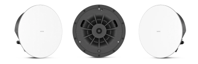 QSC AD-C6T-LPZB-WH 6.5-inch low-profile zero-bezel ceiling loudspeaker, white