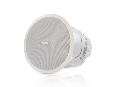 QSC AD-C81Tw 8-inch ceiling-mount subwoofer, white
