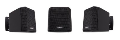 QSC AD-S.SAT 2.75-inch satellite surface-mount loudspeaker, black