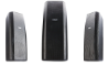 QSC AD-S282HT dual 8-inch two-way surface-mount loudspeaker with 70/100V transformer, black