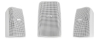 QSC AD-S32T 3-inch two-way AcousticDesign surface-mount loudspeaker, white