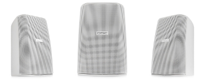 QSC AD-S32T 3-inch two-way AcousticDesign surface-mount loudspeaker, white