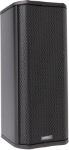 QSC AD-S402T-BK 4x2.75-inch column surface-mount loudspeaker, black