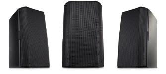 QSC AD-S4T 4.5-inch two-way surface-mount loudspeaker, black