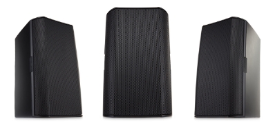 QSC AD-S5T-BK 5.25-inch two-way surface-mount loudspeaker, black