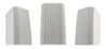 QSC AD-S6-WH 6.5-inch two-way transformer-less surface-mount loudspeaker, white