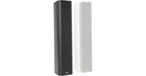 QSC AD-S802T eight-element 2.75-inch column surface-mount loudspeaker, black