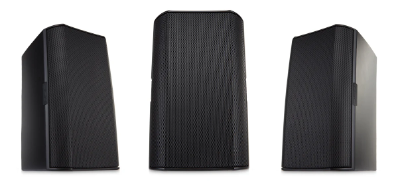 QSC AD-S8T 8-inch two-way surface-mount loudspeaker, black
