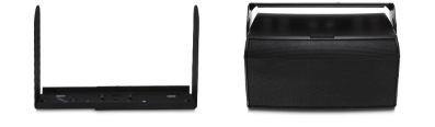 QSC AD-YMS10-WH white yoke mount for AcousticDesign AD-S10T surface-mount loudspeaker