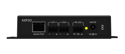 QSC Attero Tech Axiom AXP2O two-channel analog output network audio extender