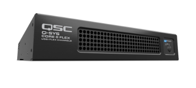QSC Q-SYS Core 8 Flex audio, video and control processor
