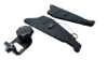 QSC LA112-KIT-SA stack adapter kit for ground-stacking LA112 arrays on a subwoofer