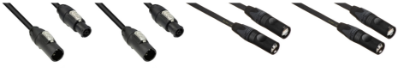 QSC LS-KIT-J-NA North America jumper kit, powerCON TRUE1 and etherCON 48 in cables for LS118