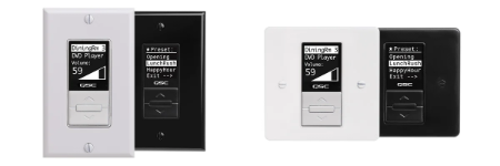 QSC MP-MFC multi-function wall controller for MP-M zone mixers, black