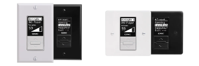 QSC MP-MFC multi-function wall controller for MP-M zone mixers, white