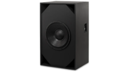 QSC SB-15121 cinema subwoofer with single 21-inch 1500 W transducer