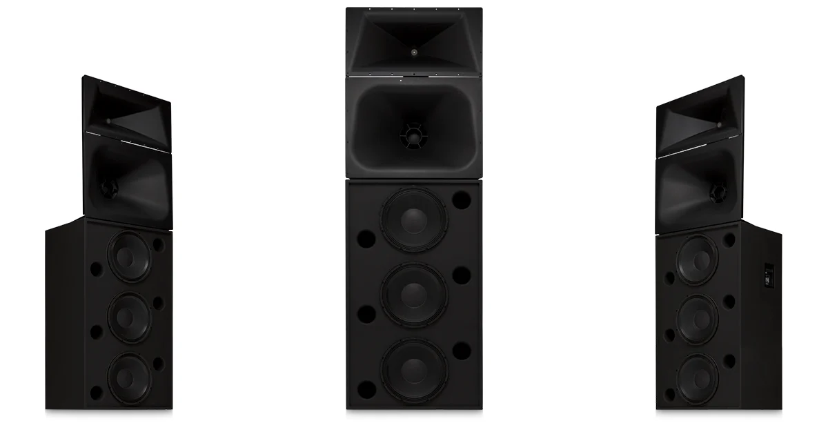 QSC SC-433C 3-way triple 15-inch cinema screen channel loudspeaker