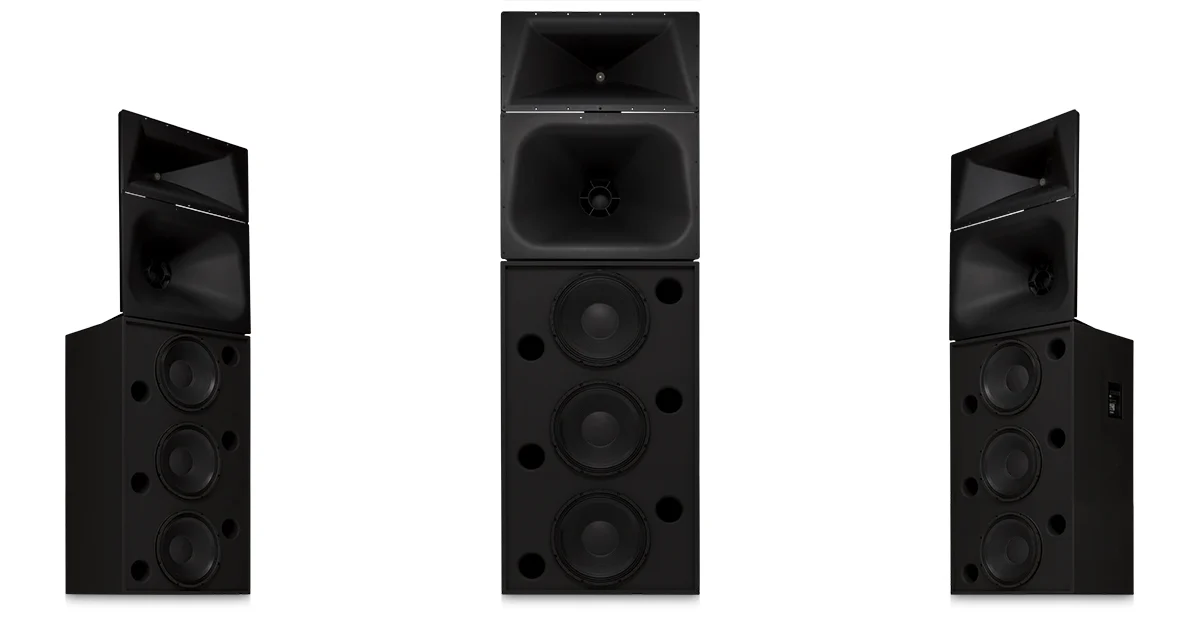QSC SC-434 4-way triple 15-inch cinema screen channel loudspeaker