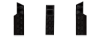 QSC SC-443C 3-way quad 15-inch cinema screen channel loudspeaker