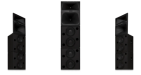 QSC SC-444 4-way quad 15-inch cinema screen channel loudspeaker