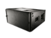 QSC WL218-sw dual 18-inch passive WideLine line array subwoofer, black