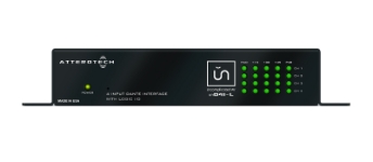 QSC Attero Tech unD4I-L 4-channel Dante/AES67 line input audio interface