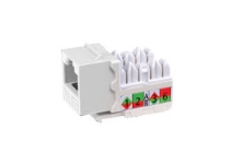 Vanco 820423 Category 5e 90 Degree Keystone Insert, White