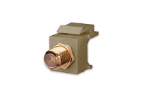 Vanco 820472 F81 Gold Keystone Insert, Ivory
