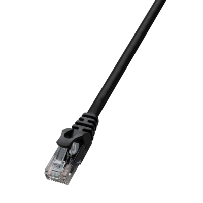 Vanco CAT6-3BK Cat6 3' Network Patch Cable 500 MHz, Black