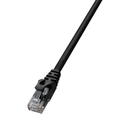 Vanco CAT6-5BK Cat6 5' Network Patch Cable 500 MHz, Black