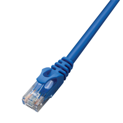 Vanco CAT6-7BU Cat6 7' Network Patch Cable 500 MHz, Blue