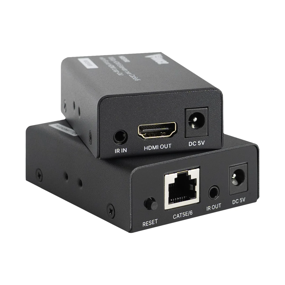 Vanco HDEX60 HDMI Extender over Cat5e/6 Cable with IR and HDMI Loop-Out