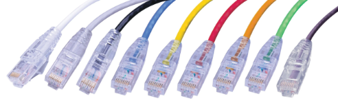 Vanco SCAT6-5BU Super Slim Cat6 Patch Cable, 5 ft, Blue