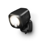 Ring Smart Lighting Spotlight battery-powered LED spotlight in black