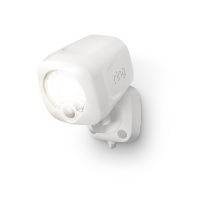Ring Smart Lighting Spotlight battery-powered LED spotlight in white