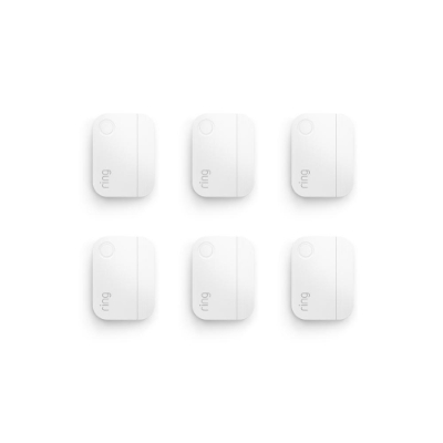 Ring Alarm Contact Sensor 2nd Gen 6-pack white door and window sensor