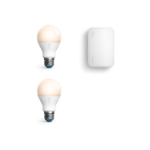 Ring A19 smart LED bulb two-pack with the Ring Bridge