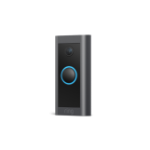 Ring Video Doorbell Wired 1080p doorbell camera in black