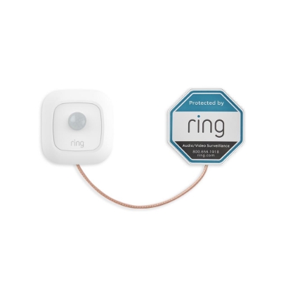 Ring Mailbox Sensor in white with external antenna