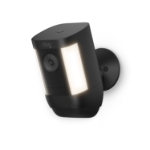 Ring Spotlight Cam Pro Battery 2K security camera in black