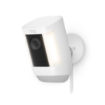 Ring Spotlight Cam Pro Plug-In 2K security camera in white