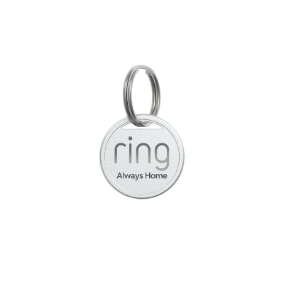 Ring Pet Tag silver QR code pet ID tag