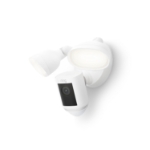 Ring Floodlight Cam Wired Pro 2K security camera in white